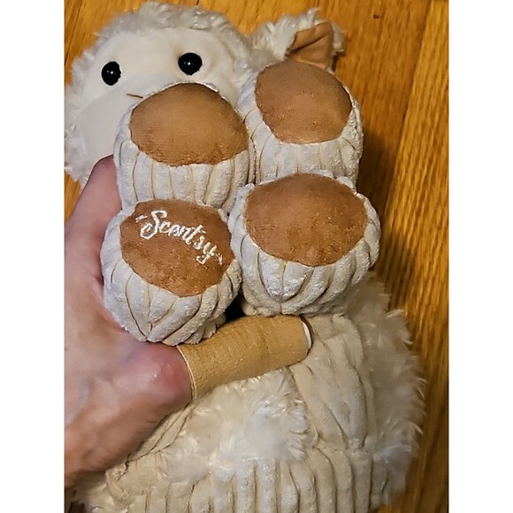 Scentsy Buddy Lenny The Lamb Plush Stuffed Animal Retired Zip Closure - Picture 10 of 11